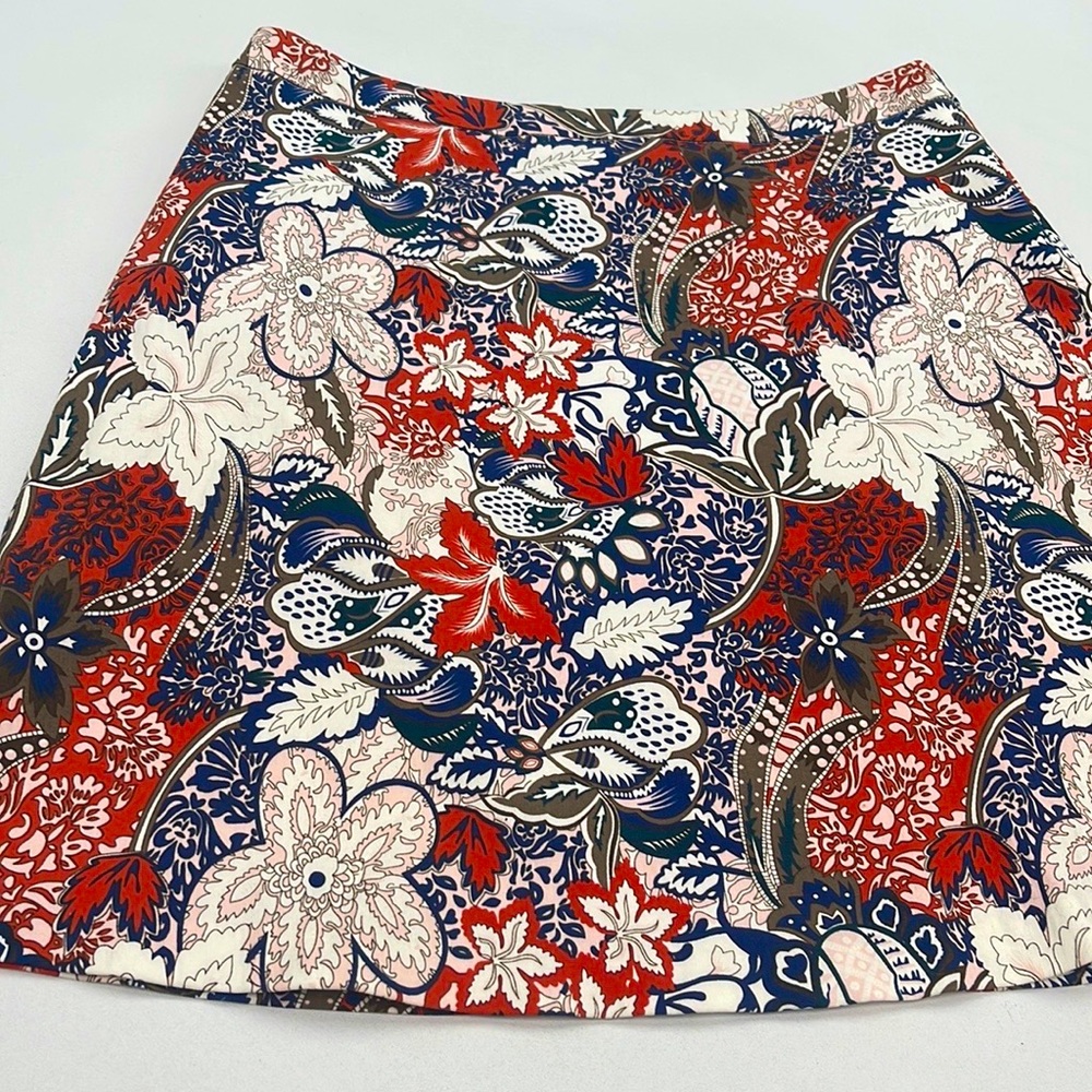 Margaret M. Floral Pattern Skirt